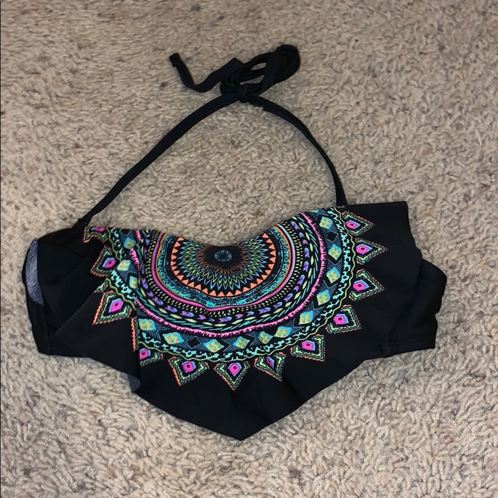 Black swimsuit top
